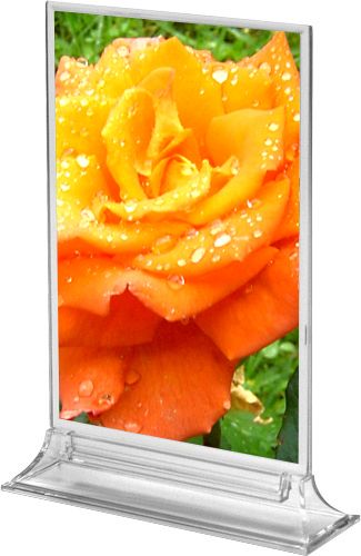 A4 akryl holder til skiltning af informationer