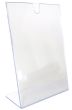 a4 akrylskilteholder med indstik i toppen - Køb online her