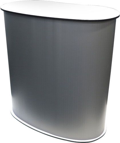 Messedisk af plastik i høj kvalitet - Messedisk hurtig klar til brug