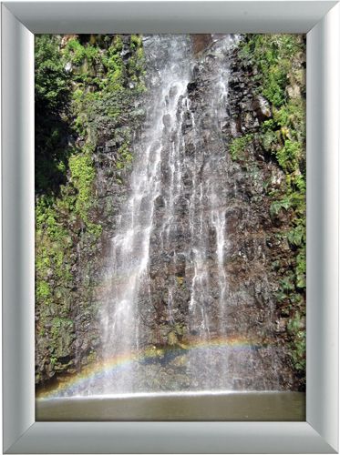 Vandtæt plakatramme i A4 - Praktisk skumliste på snaprammen